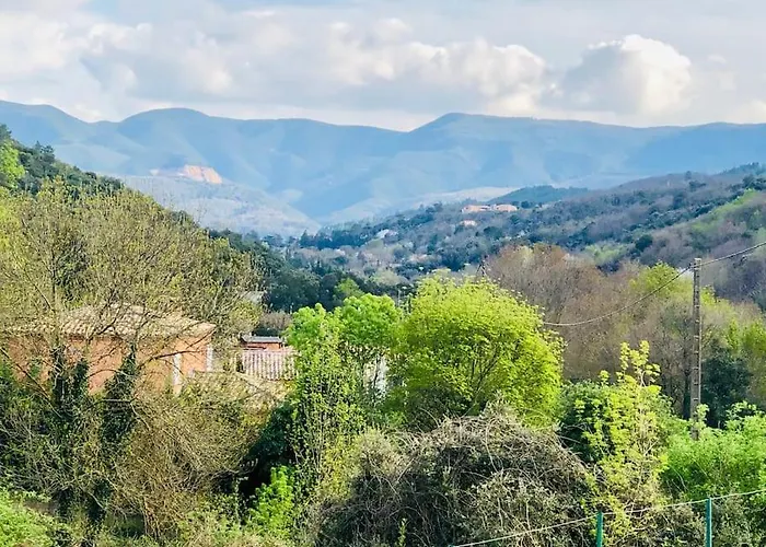 Maison Vigneronne 4-6pers Proche Lamalou-les-bains 펜션 *